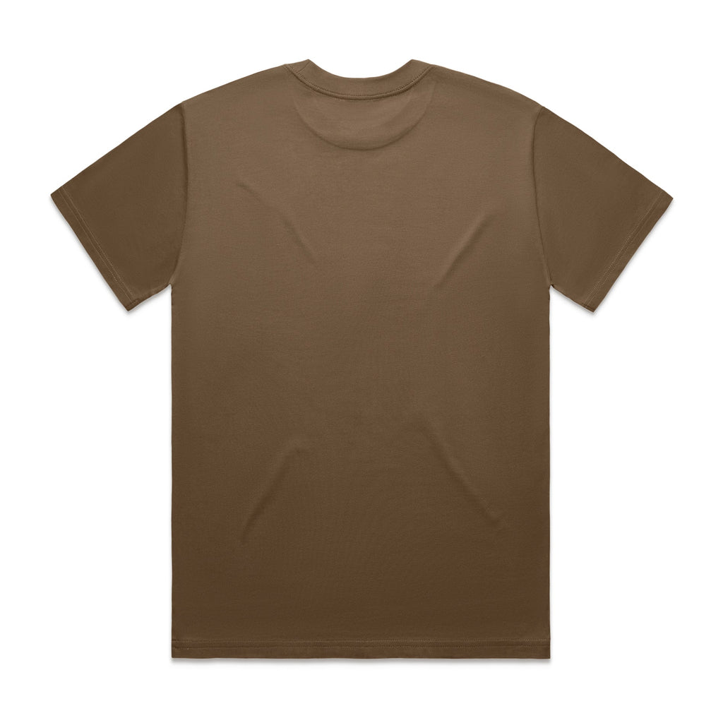 Men's Heavy Tee | Arena Custom Blanks - Arena Prints - Back - Walnut - Brown