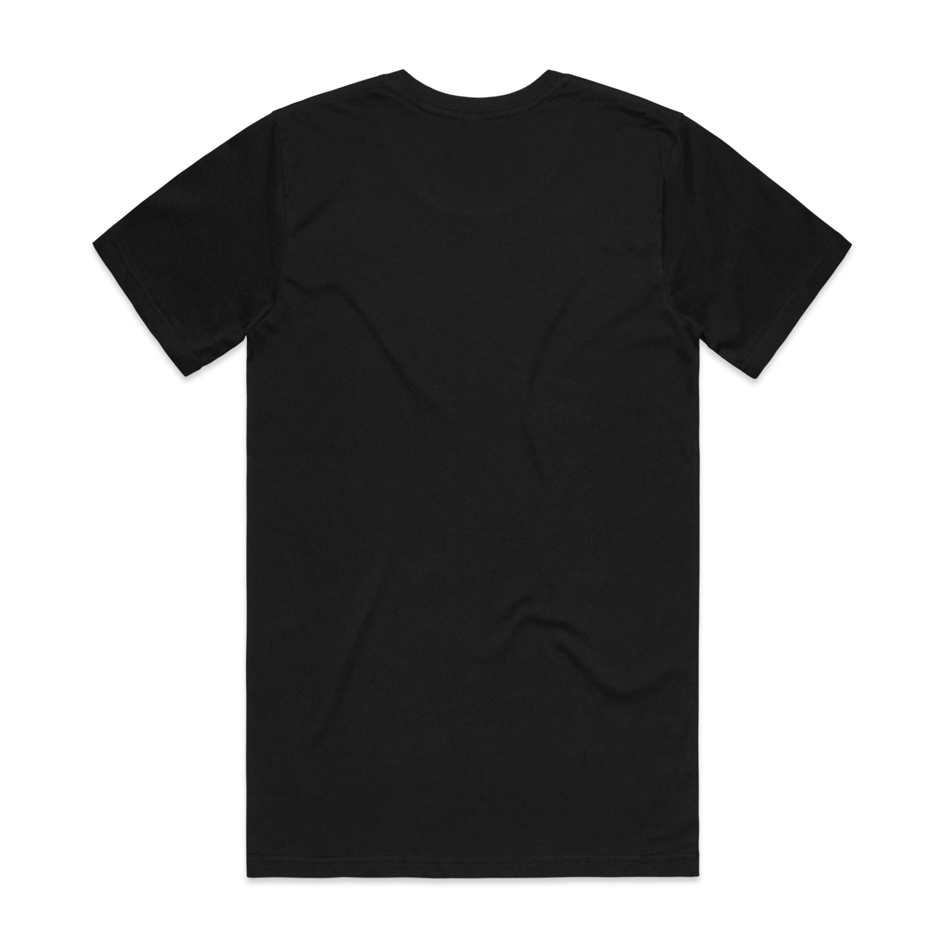 Men's Organic Tee | Arena Custom Blanks - Arena Prints - Back - Black