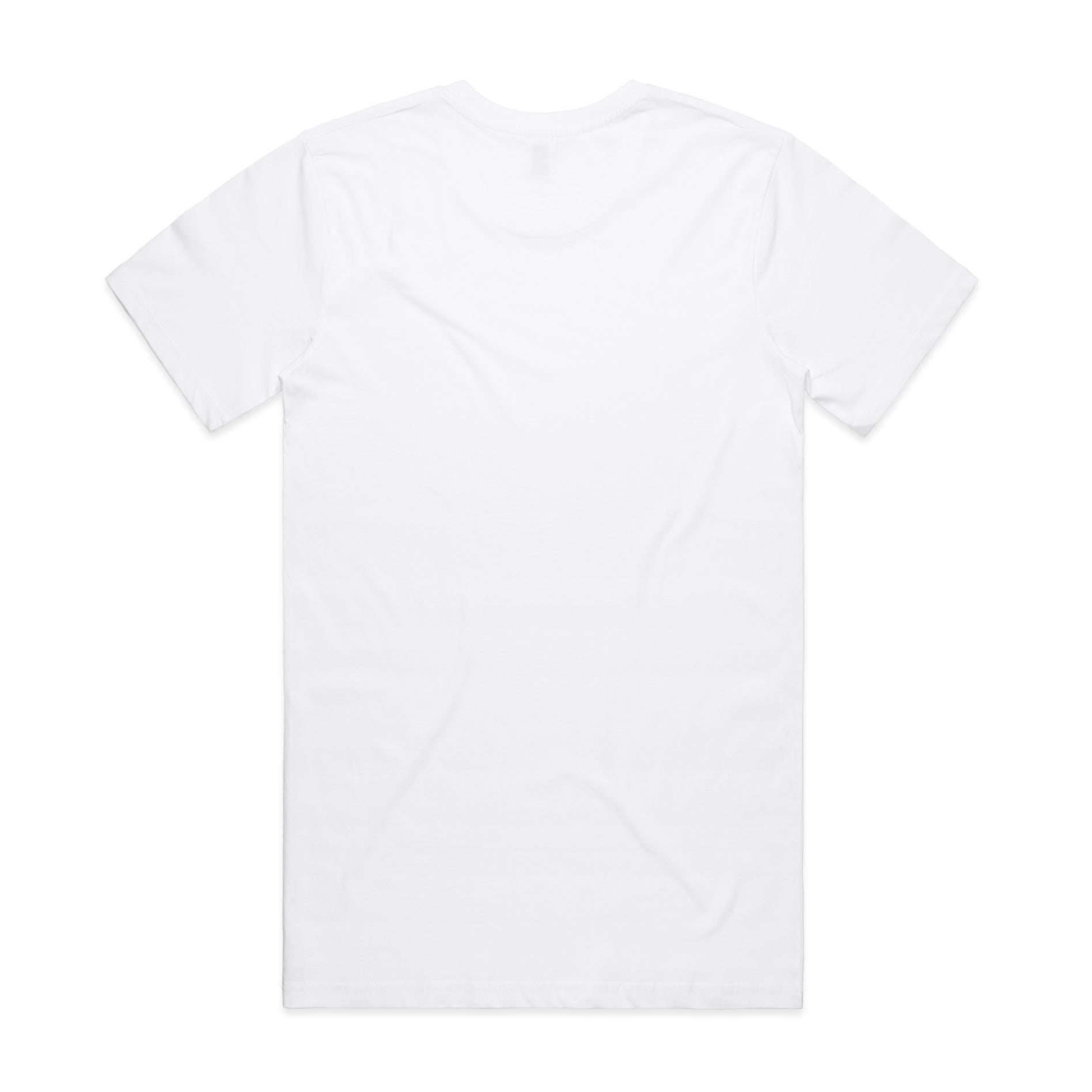 Men's Organic Tee | Arena Custom Blanks - Arena Prints - Back - White 