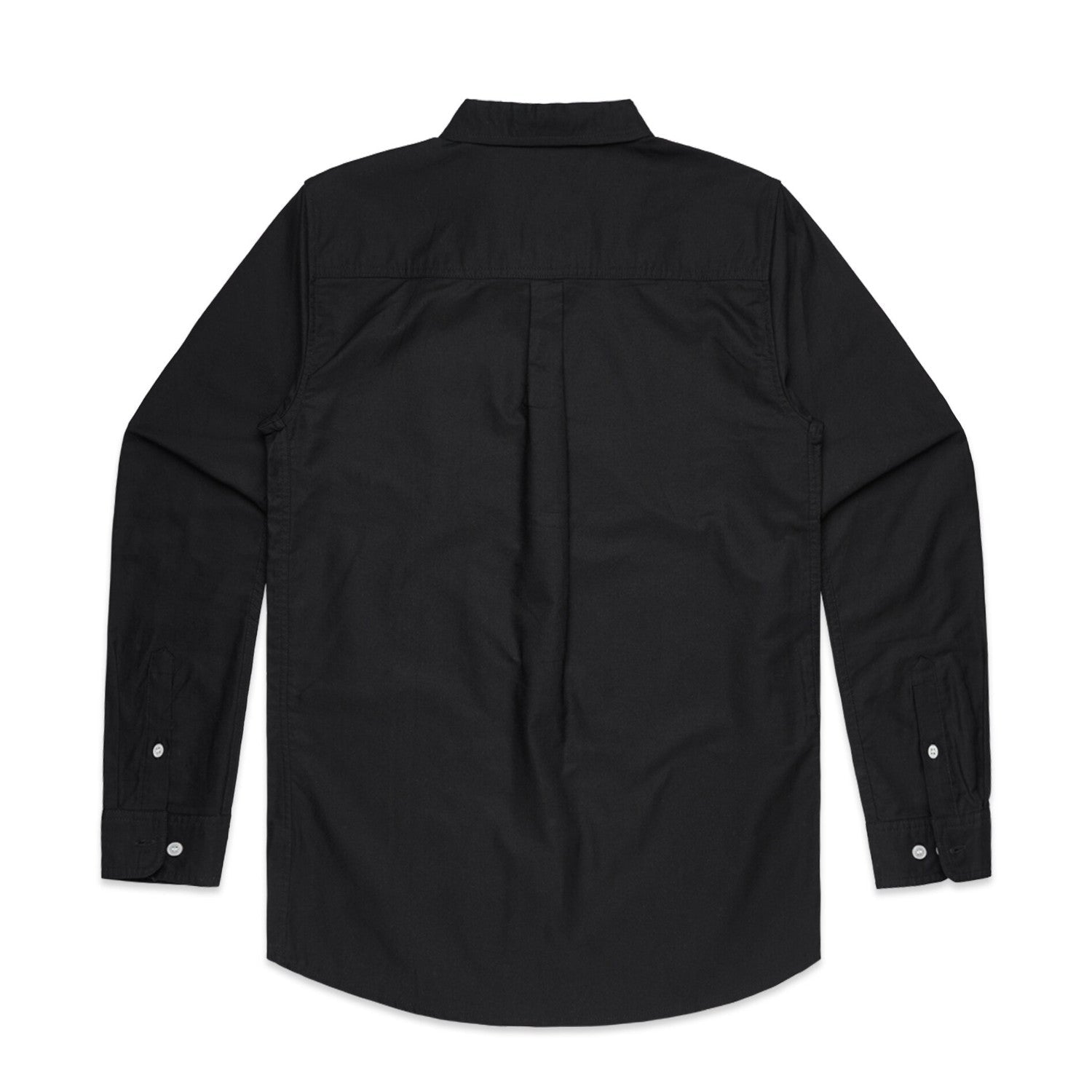 Men's Oxford Button Down | Arena Custom Blanks - Arena Prints - Back
 - Black