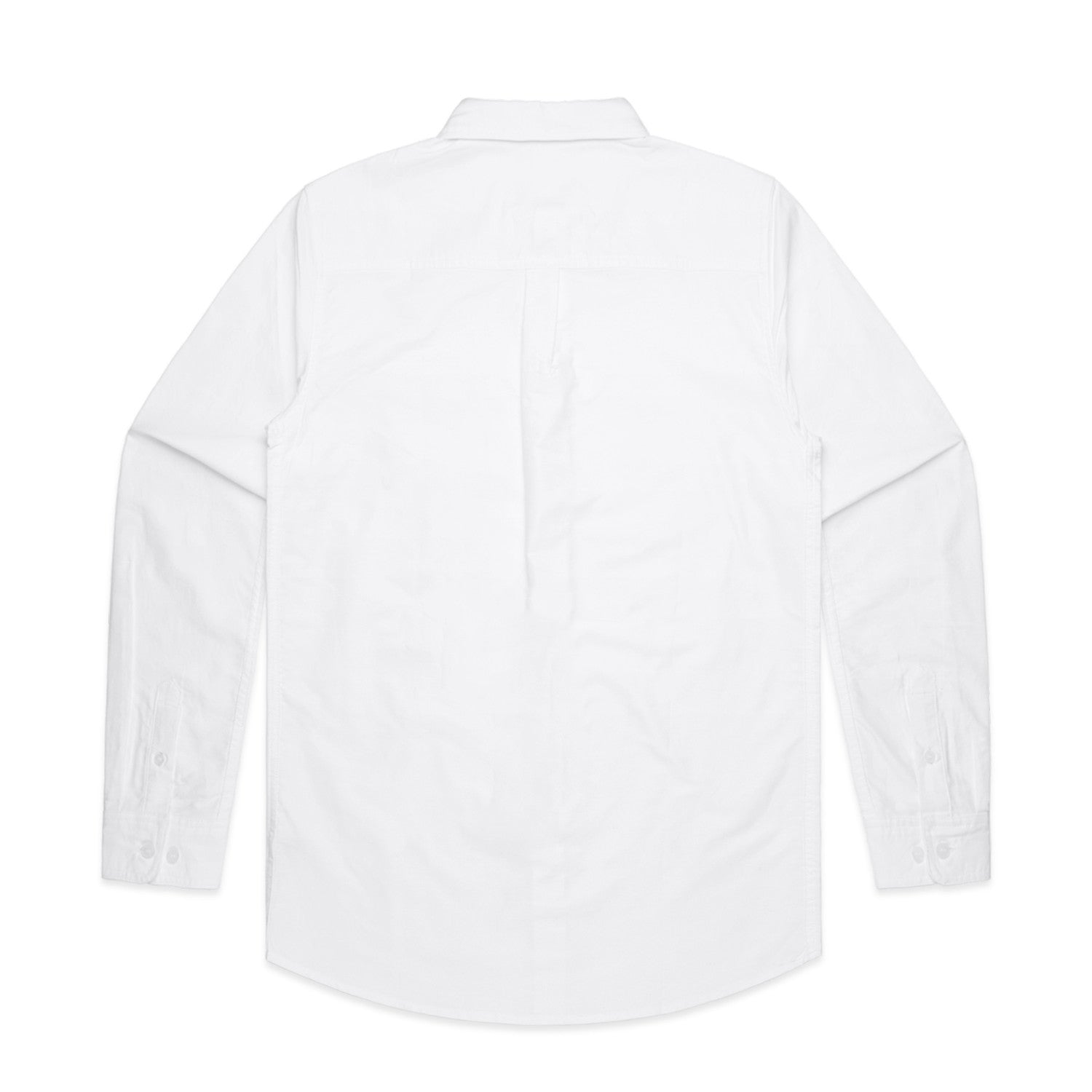 Men's Oxford Button Down | Arena Custom Blanks - Arena Prints - Back - White