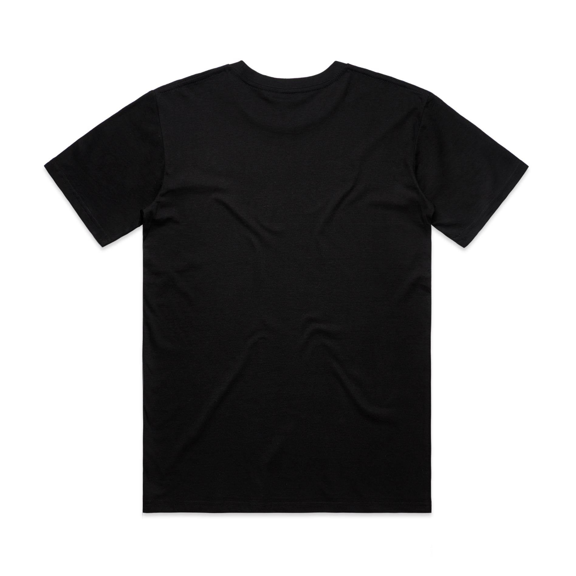 Men's Staple Minus Tee |Arena Custom Blanks - Arena Prints - Back - Black 