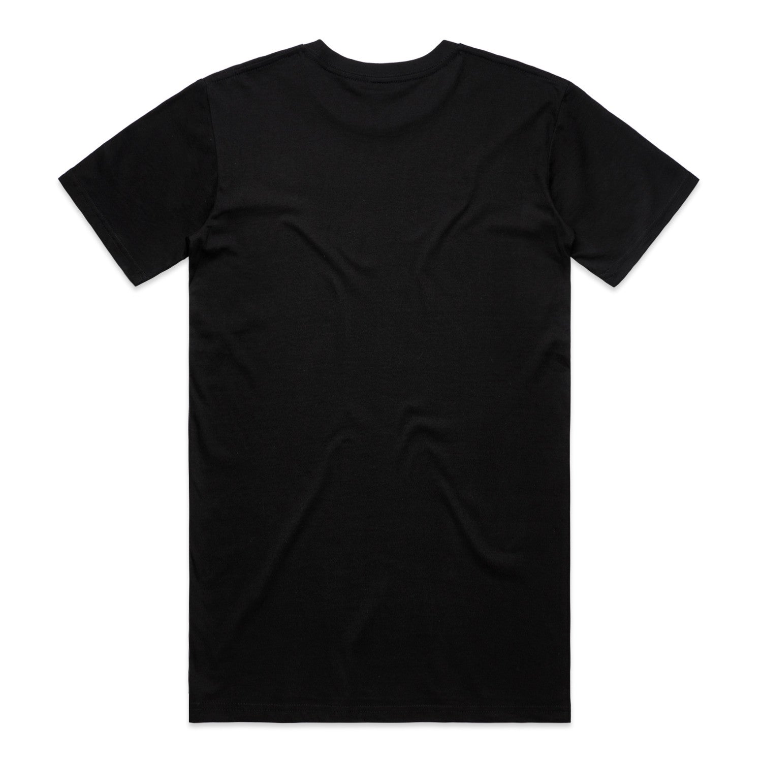 Men's Staple Plus Tee Shirt |  Arena Custom Blanks - Arena Prints - Back - Black
