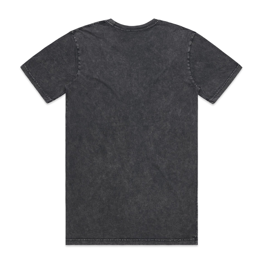 Men's  Staple Stone Wash Tee |  Arena Custom Blanks - Arena Prints - Back - Black Stone - Black