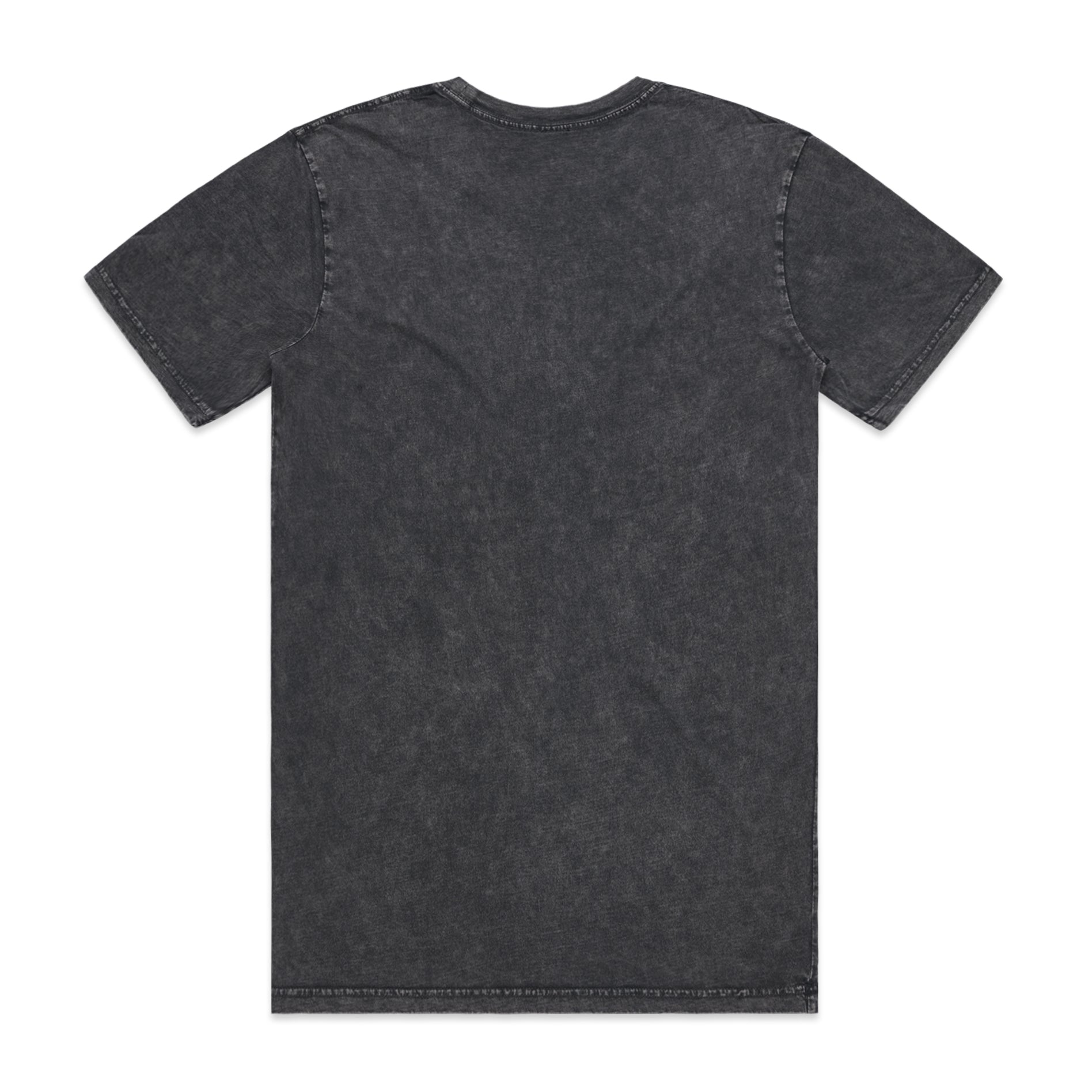 Men's  Staple Stone Wash Tee |  Arena Custom Blanks - Arena Prints - Back - Black Stone - Black