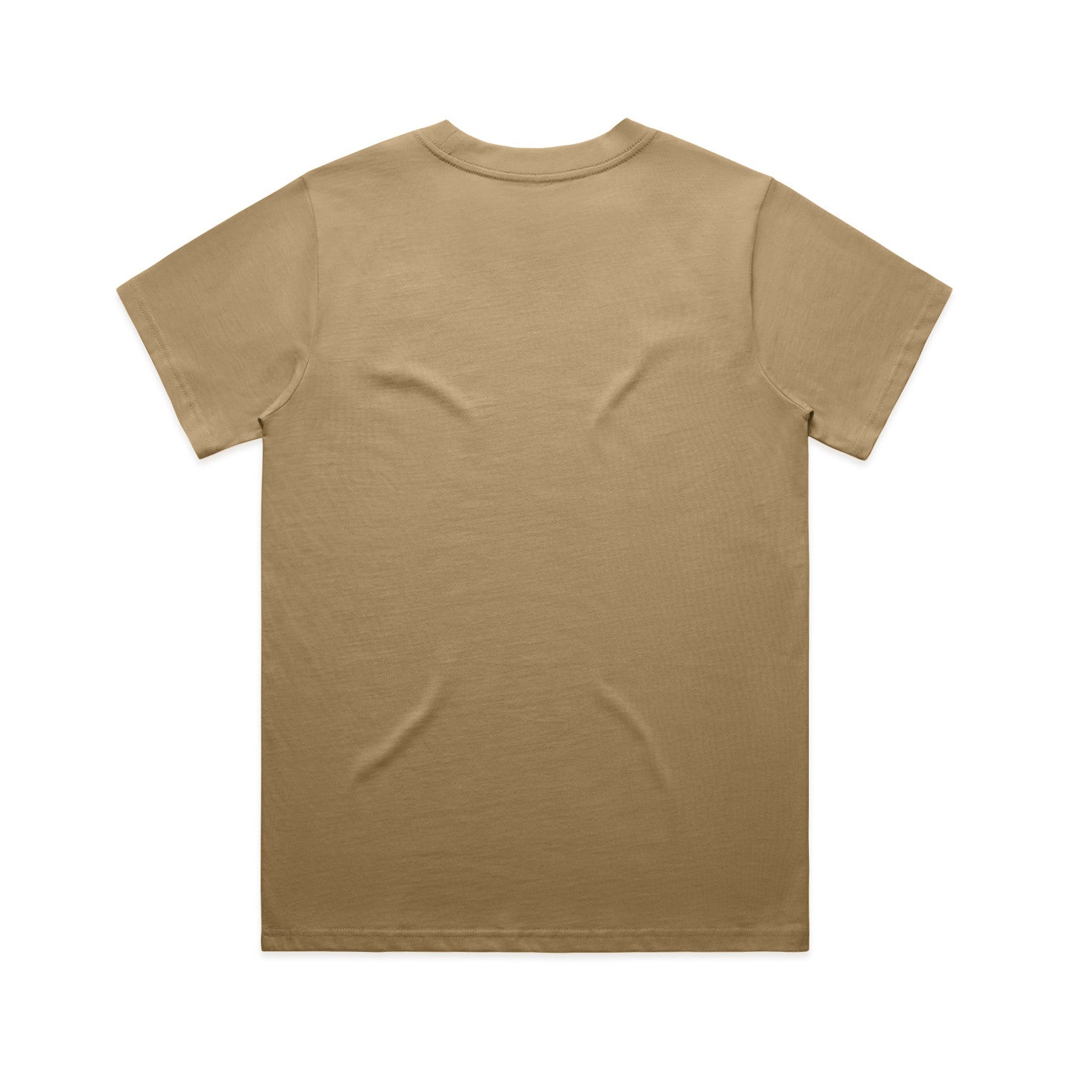 Women’s Classic Tee | Custom Blanks - Arena Prints - Back - Sand - Brown 