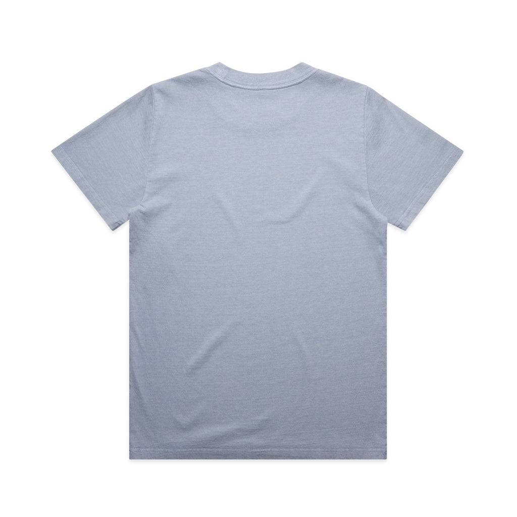 Women’s Heavy Faded Tee | Arena Custom Blanks - Arena Prints - Back - Faded Powder - Blue