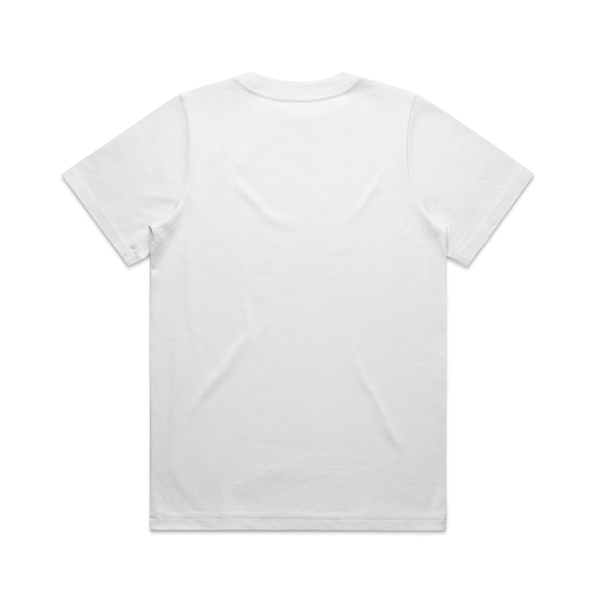 Women's Heavy Tee Shirt | Arena Custom Blanks - Arena Prints - Back - White