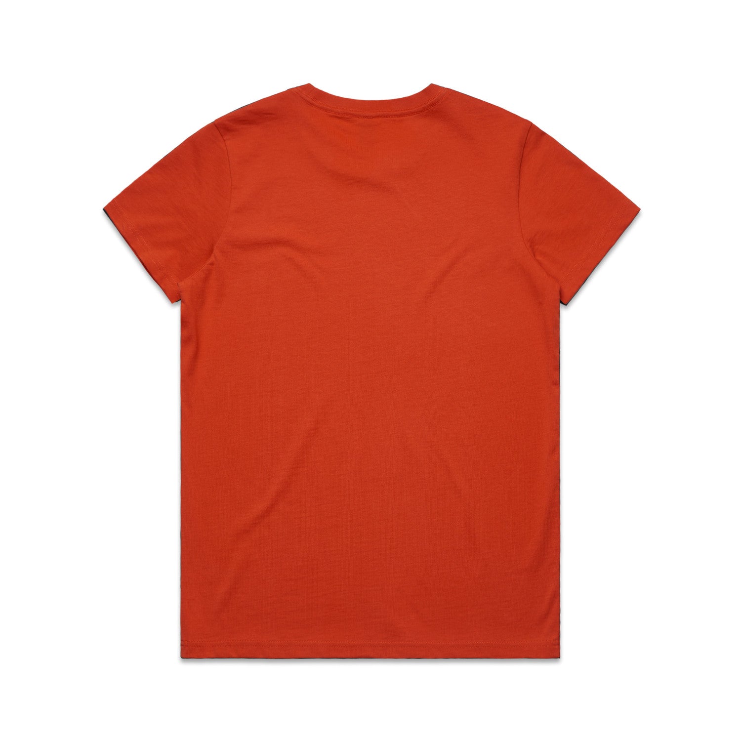 Women's Maple Tee Shirt | Arena Custom Blanks - Arena Prints - Back - Autumn - Orange