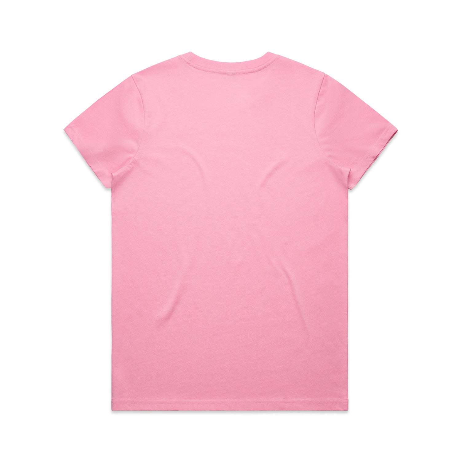 Women's Maple Tee Shirt | Arena Custom Blanks - Arena Prints - Back - Bubble Gum - Pink