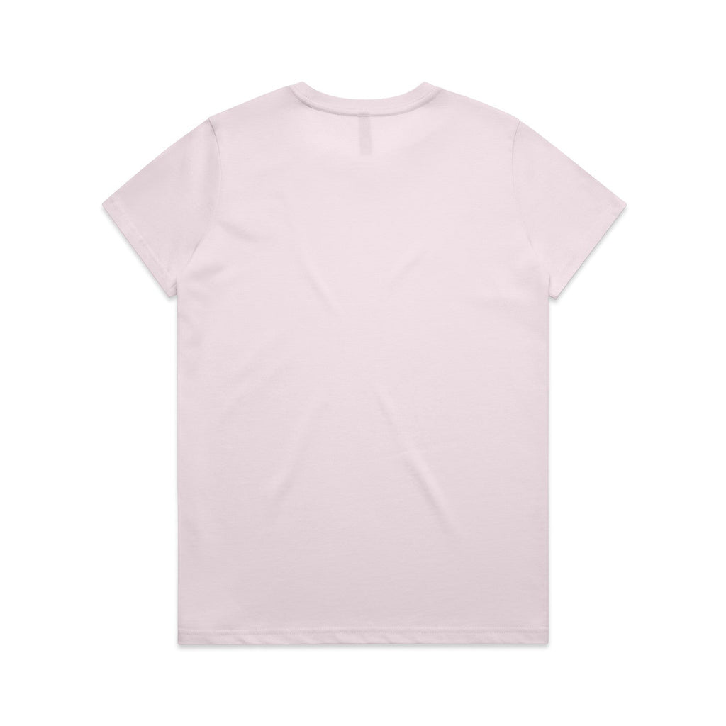 Women's Maple Tee Shirt | Arena Custom Blanks - Arena Prints - Back - Orchid - Purple