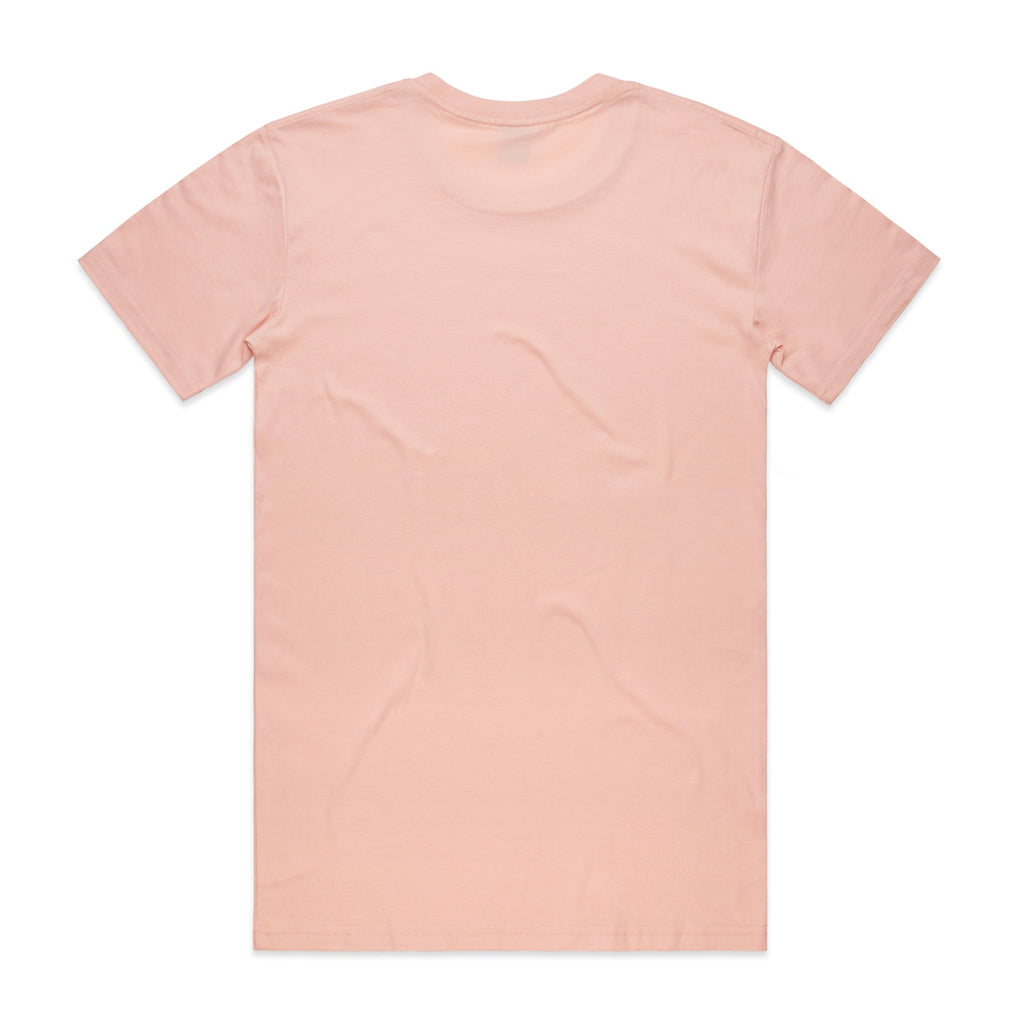 Men's Staple Tee | Arena Custom Blanks - Arena Prints - Back - Pale Pink - Pink