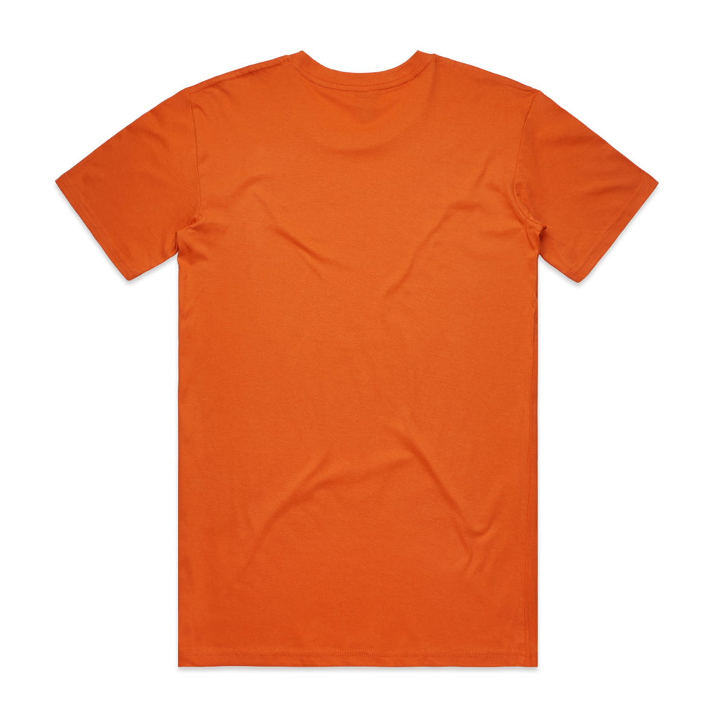 Men's Staple Tee | Arena Custom Blanks - Arena Prints - Back - Orange