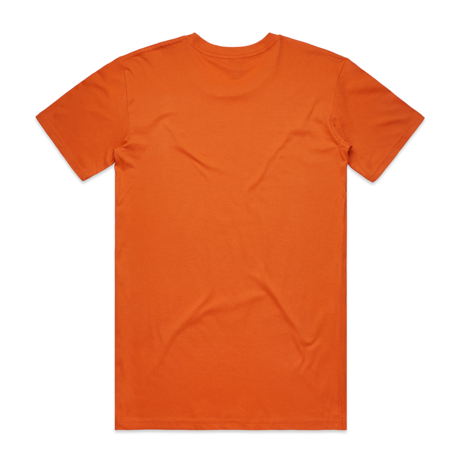 Men's Staple Tee | Arena Custom Blanks - Arena Prints - Back - Orange