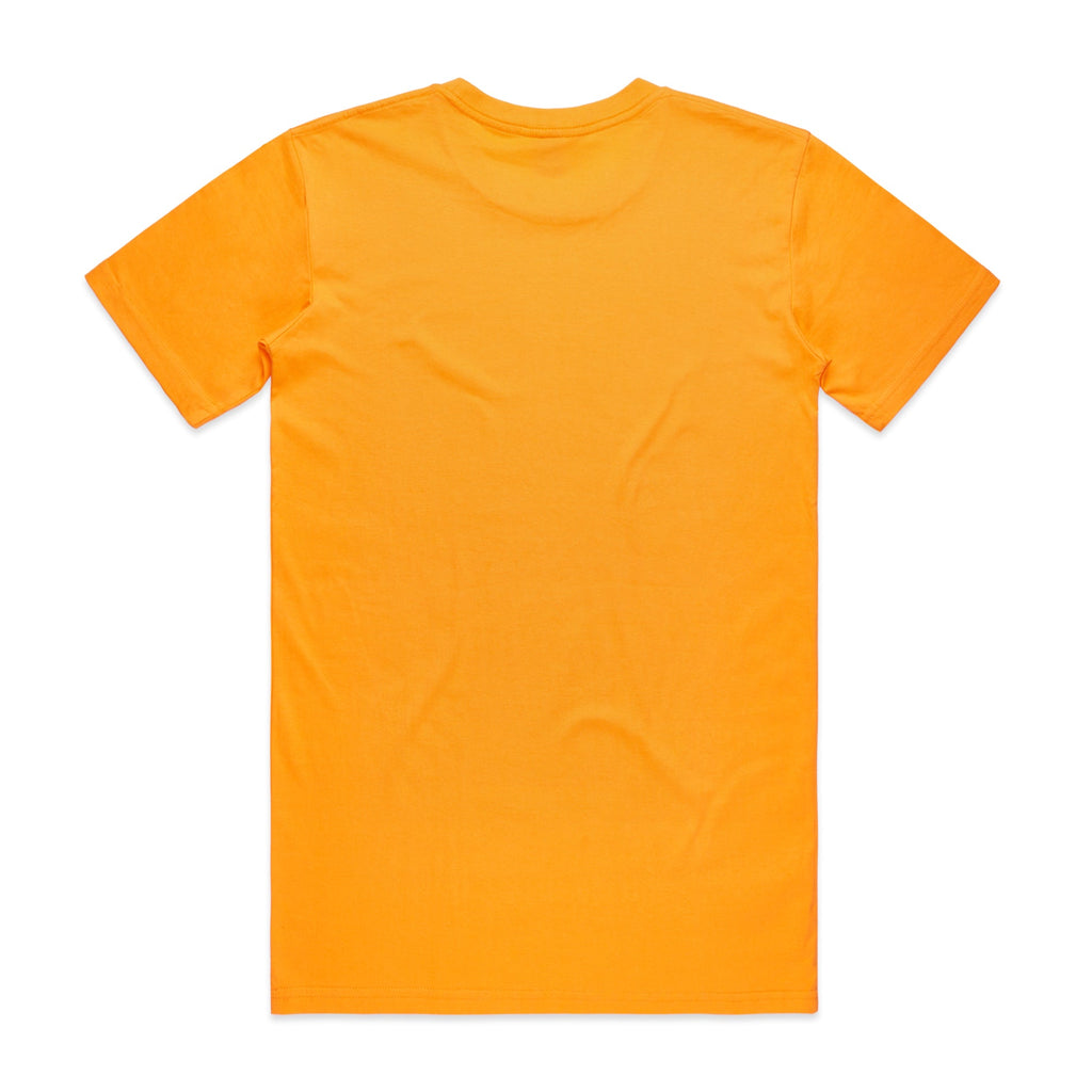 Men's Staple Tee | Arena Custom Blanks - Arena Prints - Back - Gold - Yellow