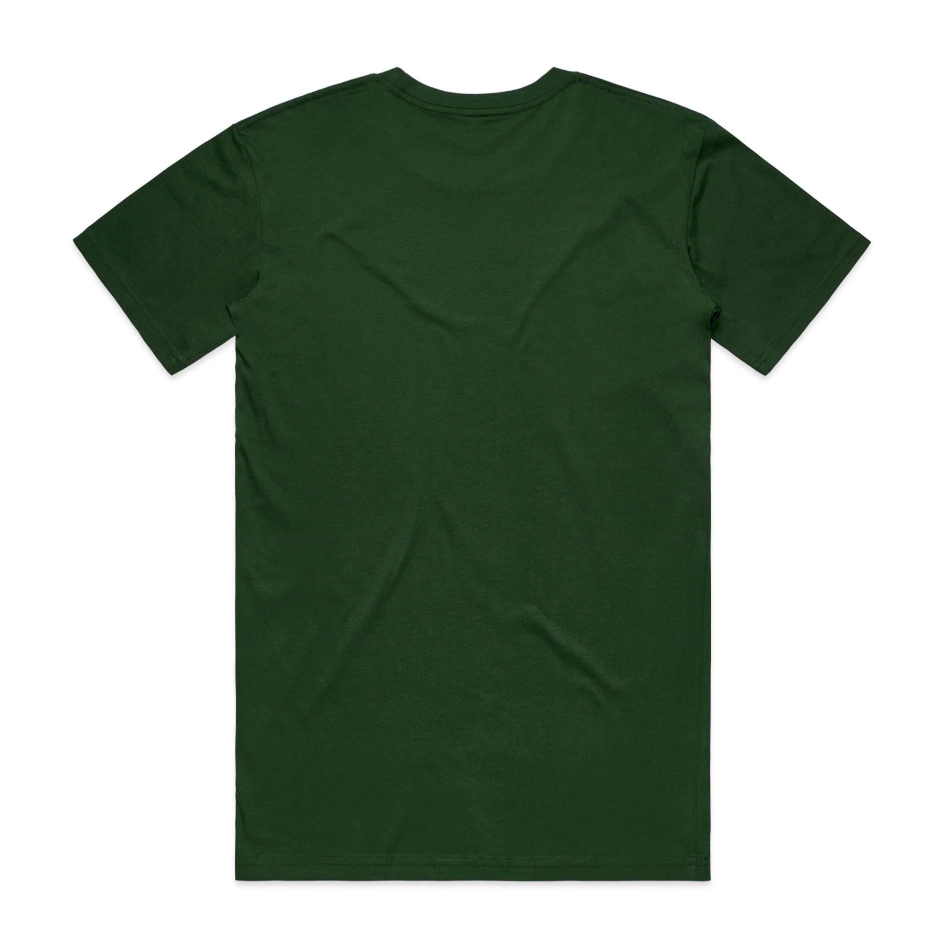 Men's Staple Tee | Arena Custom Blanks - Arena Prints - Back - Forest Green - Green