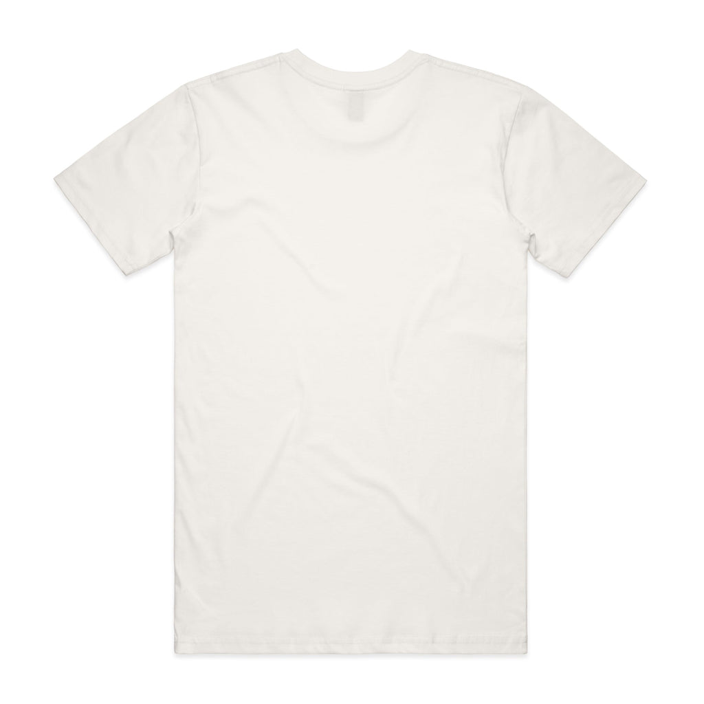 Men's Staple Tee | Arena Custom Blanks - Arena Prints - Back - Natural - White