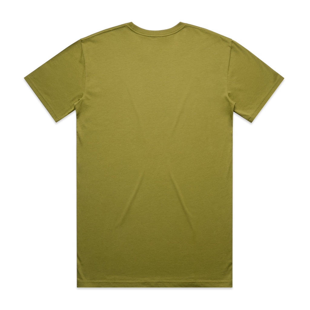 Men's Staple Tee | Arena Custom Blanks - Arena Prints - Back - Moss - Green
