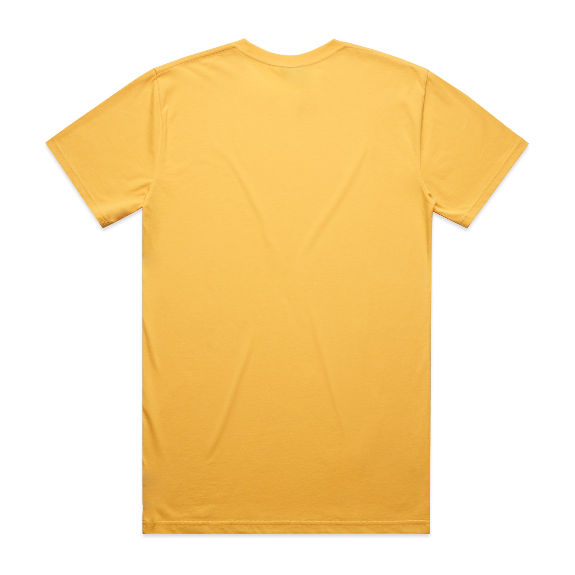 Men's Staple Tee | Arena Custom Blanks - Arena Prints - Back - Sunset -  Yellow