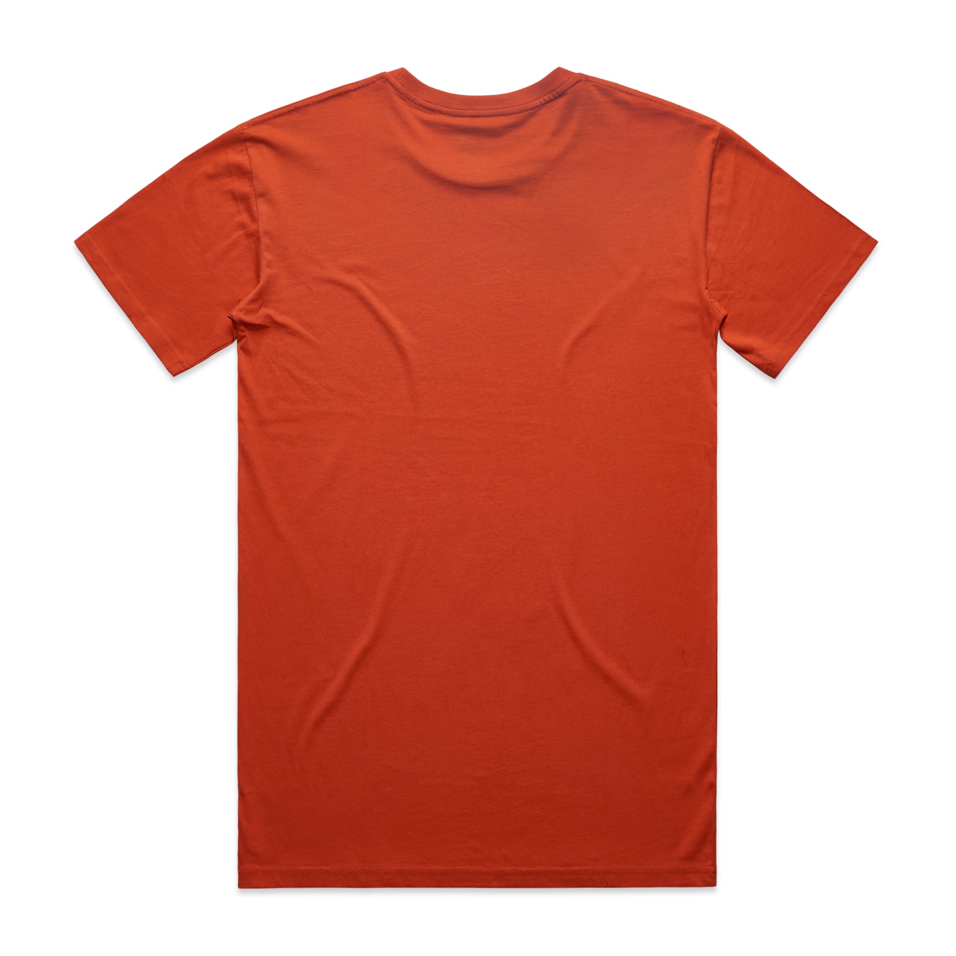 Men's Staple Tee | Arena Custom Blanks - Arena Prints - Back - Autumn -  Orange