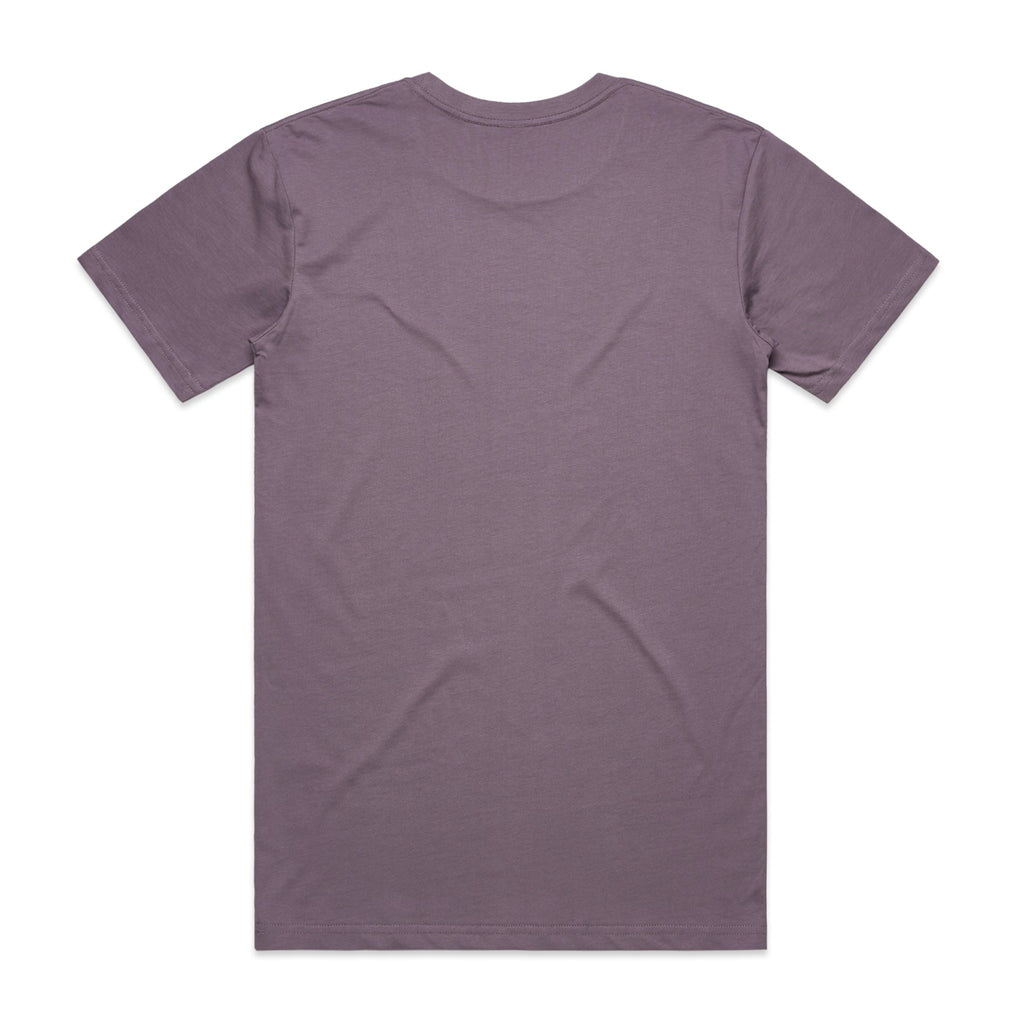 Men's Staple Tee | Arena Custom Blanks - Arena Prints - Back - Mauve - Purple