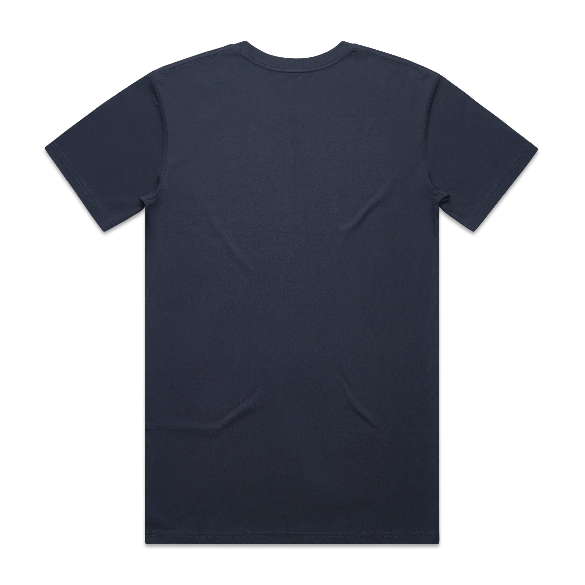Men's Staple Tee | Arena Custom Blanks - Arena Prints - Back - Midnight Blue - Blue