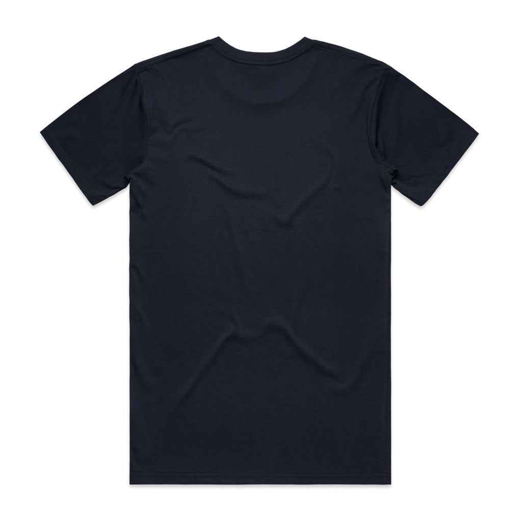 Men's Staple Tee | Arena Custom Blanks - Arena Prints - Back - Navy - Blue