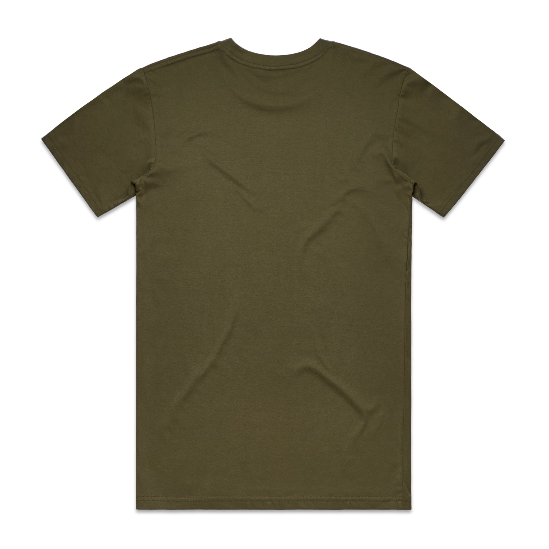Men's Staple Tee | Arena Custom Blanks - Arena Prints - Back - Army - Green