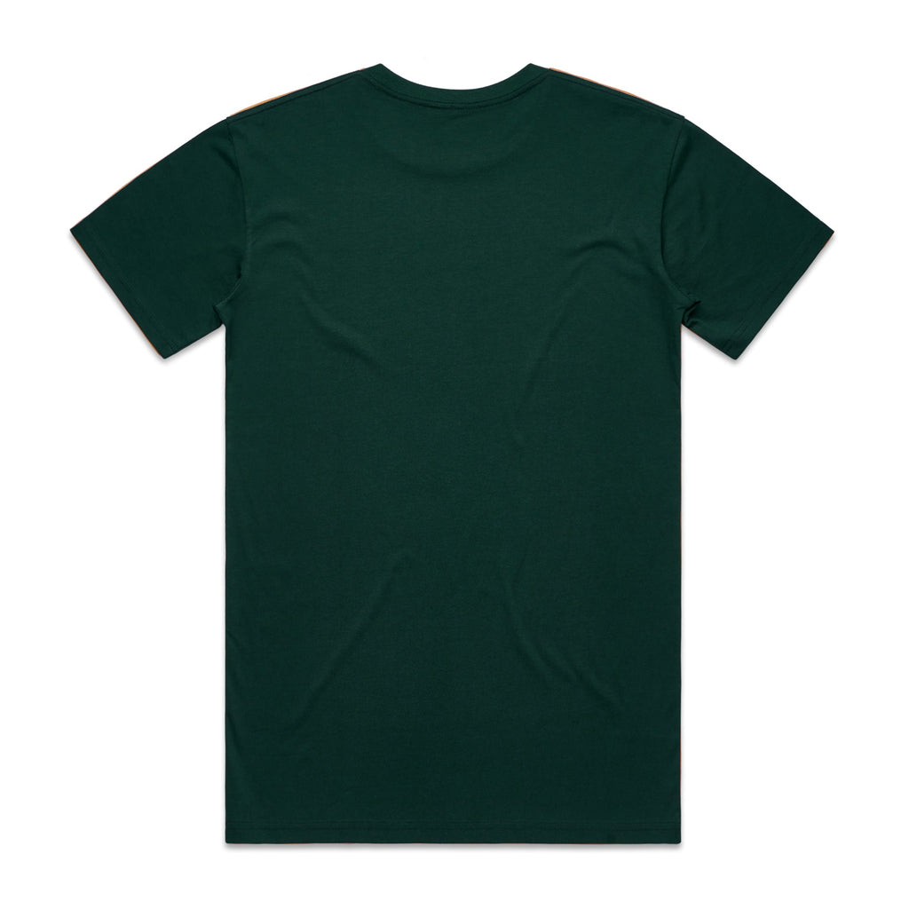 Men's Staple Tee | Arena Custom Blanks - Arena Prints - Back - Pine Green - Green