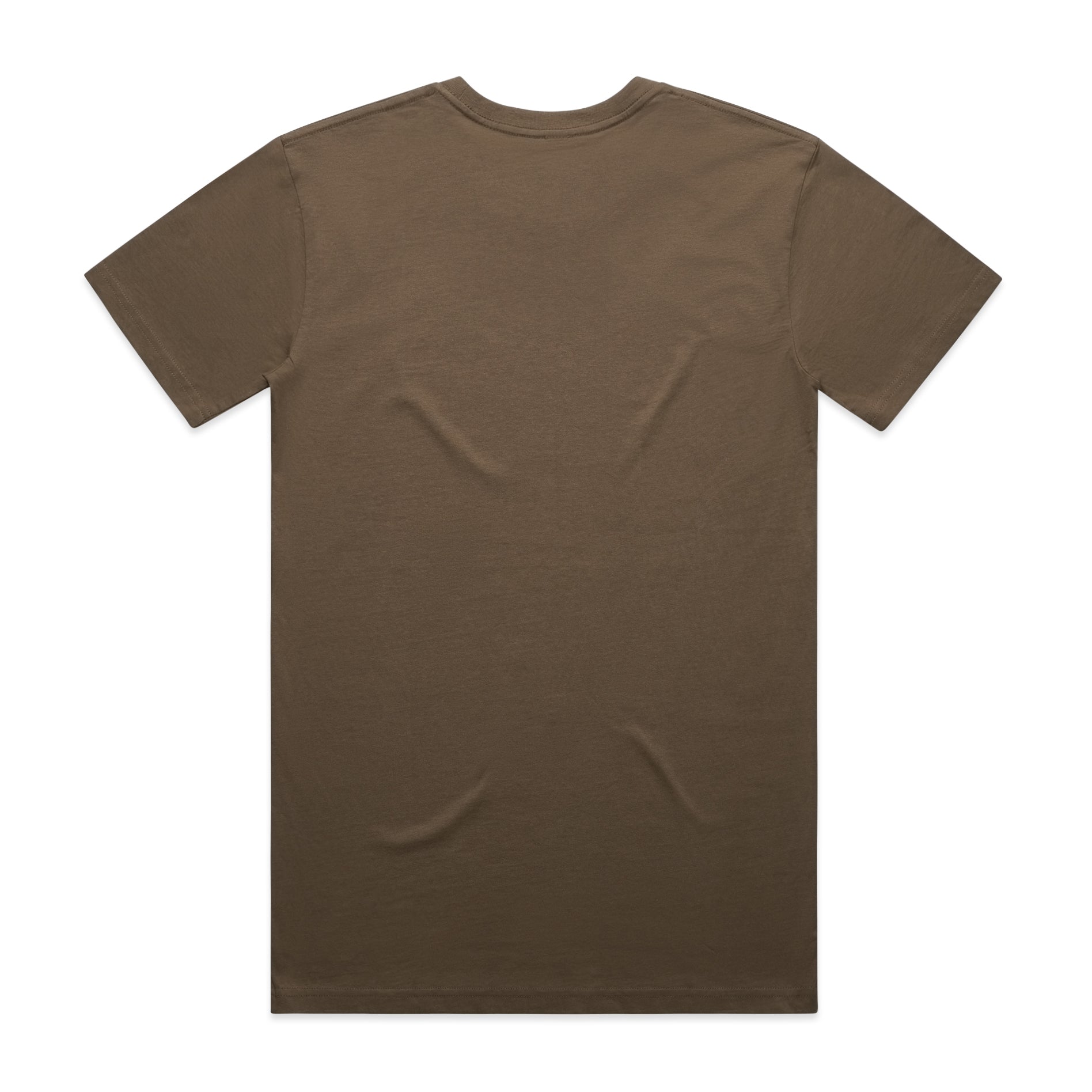 Men's Staple Tee | Arena Custom Blanks - Arena Prints - Back - Walnut - Brown 