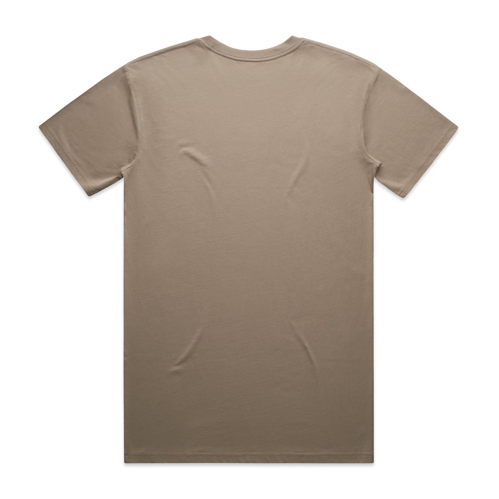 Men's Staple Tee | Arena Custom Blanks - Arena Prints - Back - Mushroom - Brown