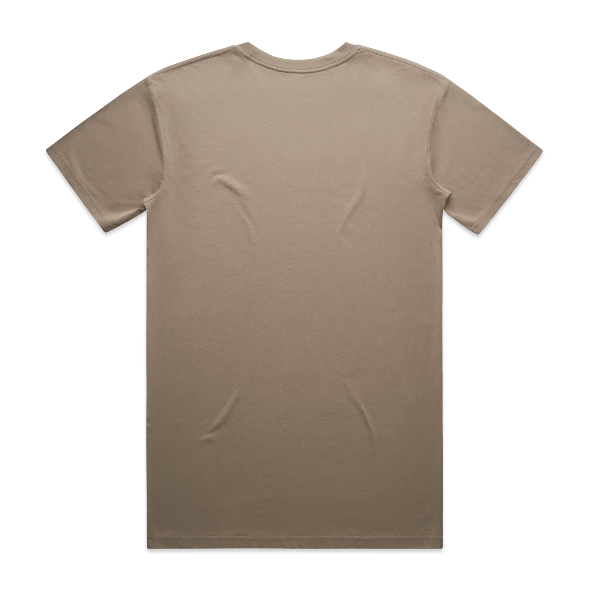 Men's Staple Tee | Arena Custom Blanks - Arena Prints - Back - Mushroom - Brown