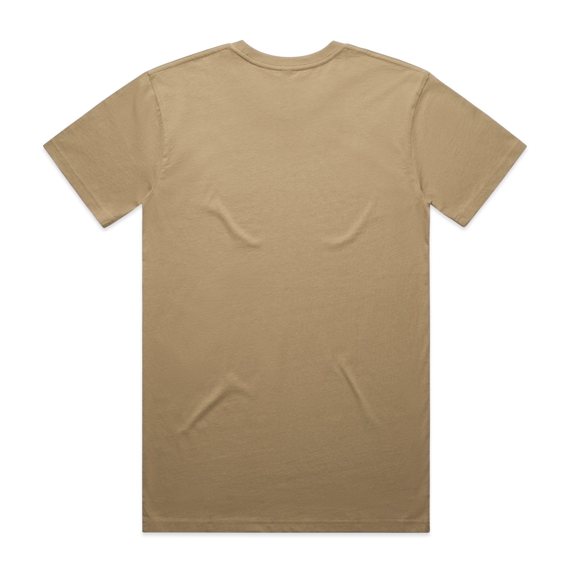 Men's Staple Tee | Arena Custom Blanks - Arena Prints - Back - Sand - Brown