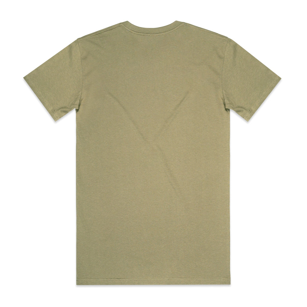 Men's Staple Tee | Arena Custom Blanks - Arena Prints - Back - Safari - Green 